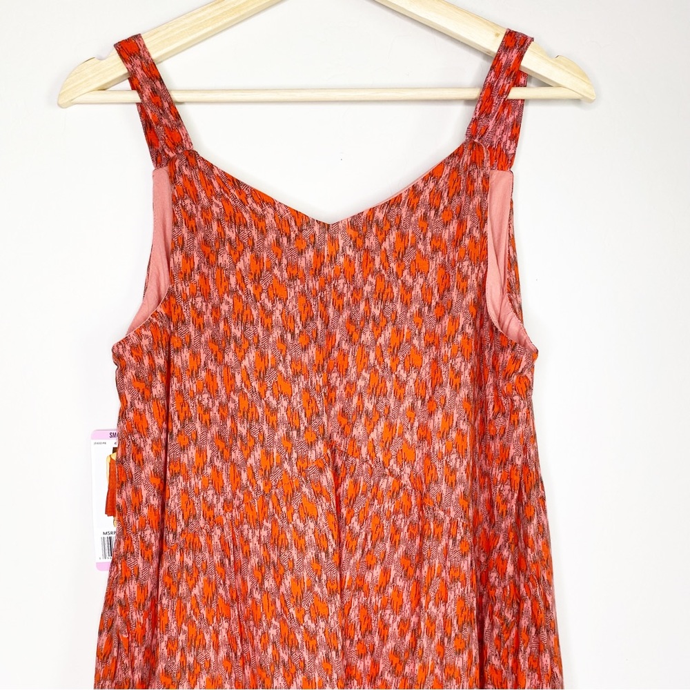 Joie Maxi Dress in Tea Rose Orange Pink Size S NWT - Picture 11 of 15
